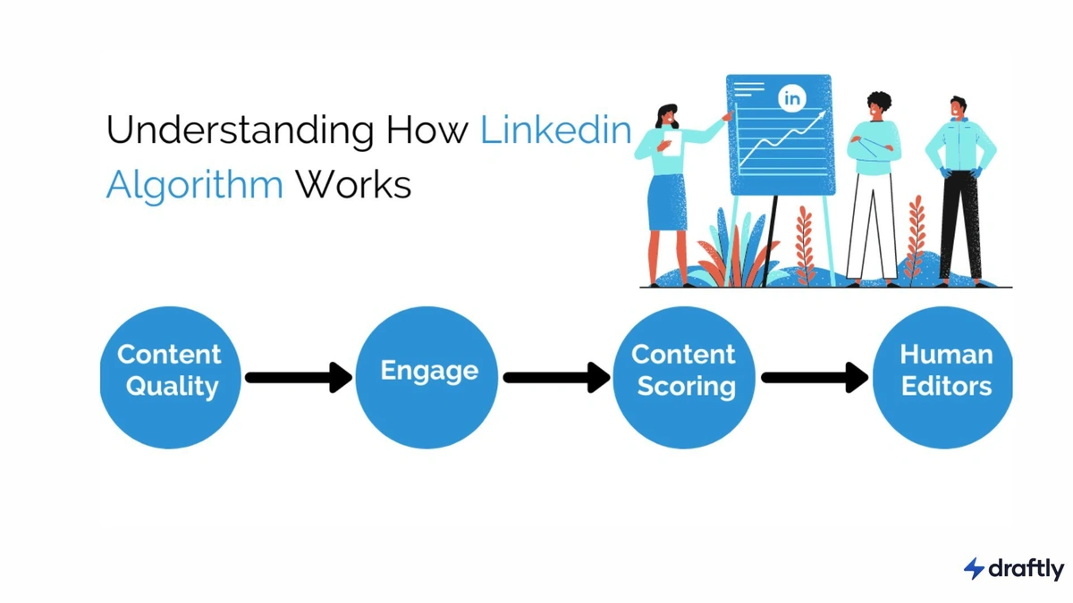 How the algorithm of LinkedIn works
